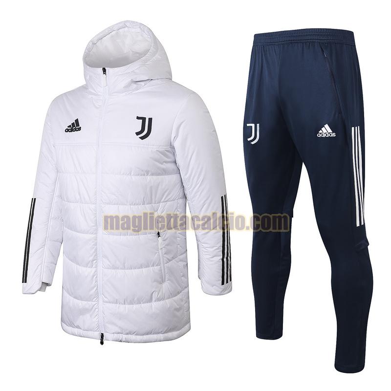tuta sportiva piumino juventus uomo bianco 2020-2021