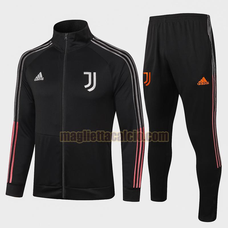 tuta sportiva vendita juventus uomo nero 2020-2021