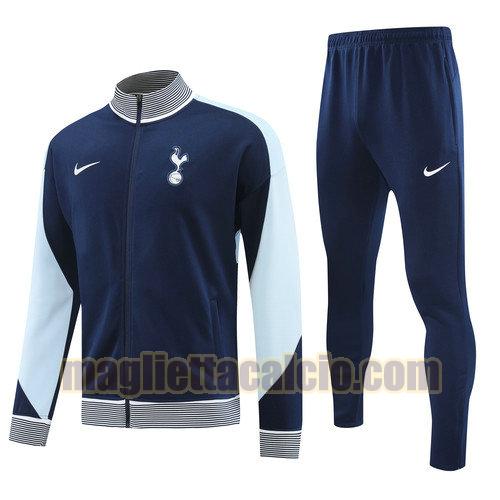 tuta sportivas calcio completo tottenham hotspur uomo zaffiro 2024-2025